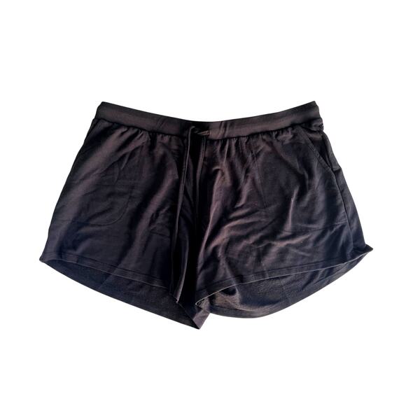 FLORA BY FLORA NIKROOZ BLACK SHORTS, SIZE XL (18/20) - Picture 1 of 3